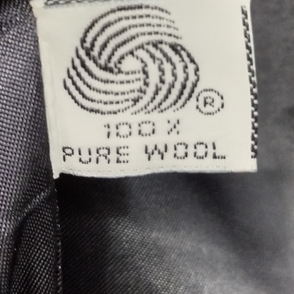 Vintage Jones New York Double Breasted Wool Blazer Women's 8 Blue Strips Preppy - Picture 10 of 11